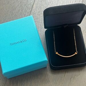 Tiffany & co smile necklace large